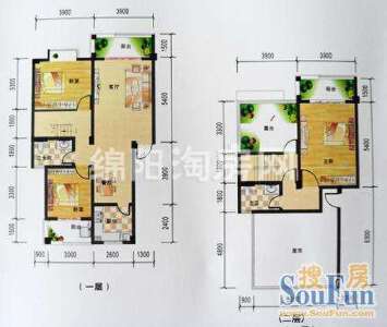 华兴名城 E 3室2厅2卫1厨139.34㎡