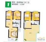 高新假日 高新假日户型跃层1 4室2厅2卫1厨132㎡.jpg