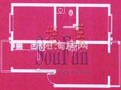 嘉兴逸园 户型图 2室2厅1卫1厨90.06㎡.jpg户型图