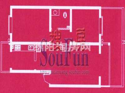 嘉兴逸园 嘉兴逸园 户型图 2室2厅1卫1厨98.70㎡.jpg