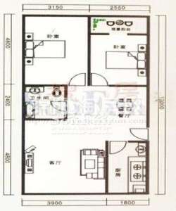 凝祥晓月 2B1户型 2室2厅1卫1厨81.02㎡.jpg