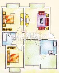 鼎盛花园 E户型 2室1厅1卫1厨92.79㎡.jpg