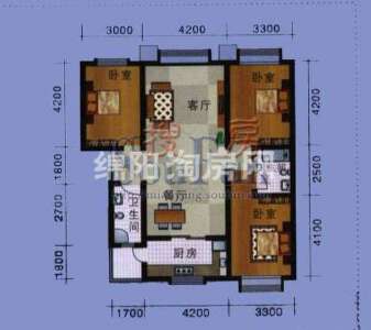 依山丽景 户型图 3室2厅1卫1厨112㎡.jpg