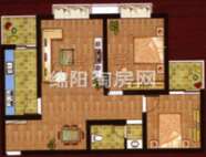 學(xué)府雅苑 戶型圖 2室2廳1衛(wèi)1廚80.80㎡.jpg