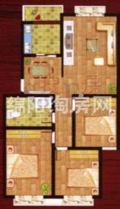 學(xué)府雅苑 戶型圖 3室2廳1衛(wèi)1廚115.10㎡.jpg