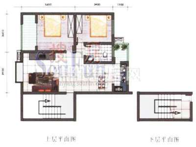 芙蓉盛錦 頂層戶型 2室2廳1衛(wèi)1廚104.66㎡.jpg