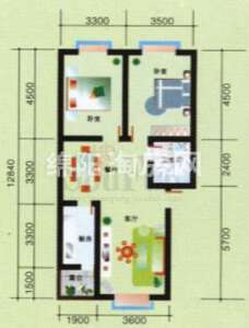 丽境人家 A户型 2室2厅1卫1厨88.78㎡.jpg