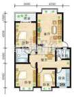 尚高城市花园 户型图 3室2厅1卫1厨113㎡.jpg