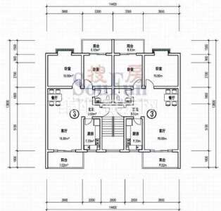 芙蓉依山居 户型图 2室2厅1卫1厨78.20㎡.jpg