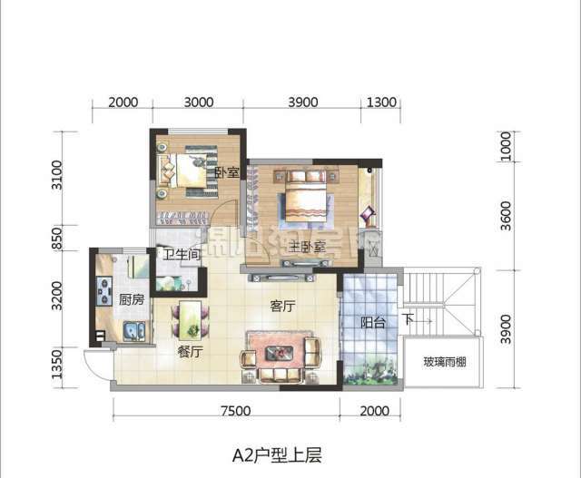 A2上戶型圖