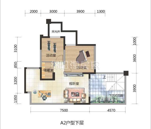 A2下戶型圖