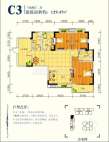C3  三室两厅两卫  129平米