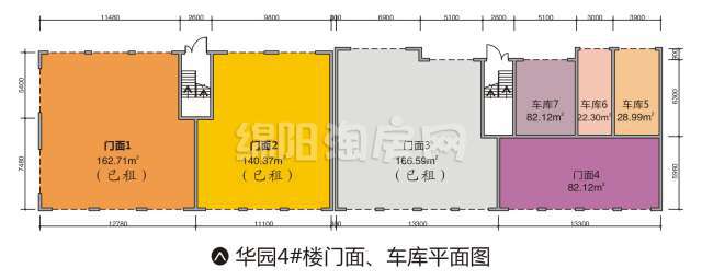 门面户型户型图