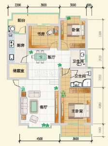 e5 3室2厅2卫  122.22㎡