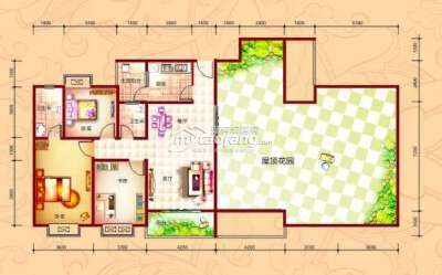 A1' 三室两厅两卫 111.79㎡
