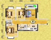 A 3室2厅2卫97.11平米