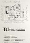 B1 两室两厅一卫 79.1--92.91平米