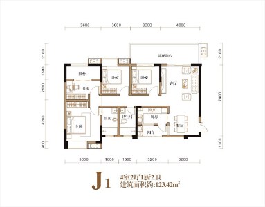 J1四室两厅两卫