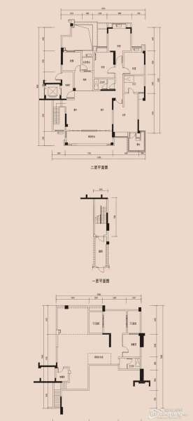 B1 4房2廳2衛(wèi) 344㎡戶型圖
