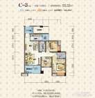 C3 三室两厅两卫 93.33㎡
