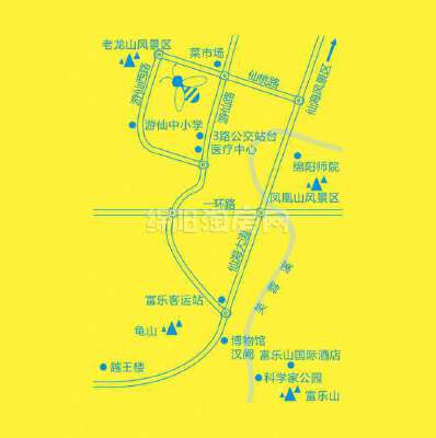  上谷地区位图