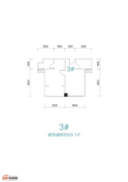 户型3#户型图