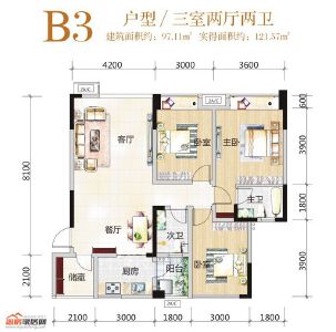B3户型