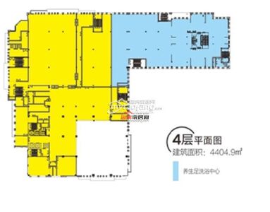 四层平面图