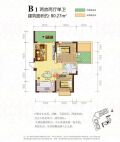 B1 两室两厅单卫 80.27㎡