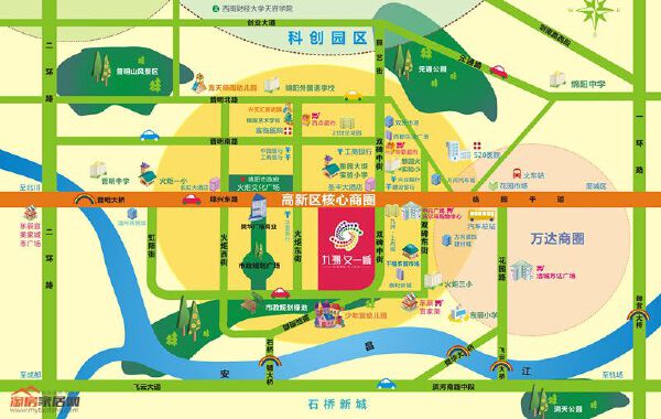 区位图