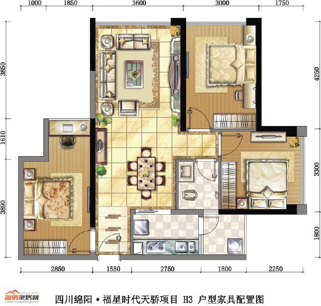 H3户型图