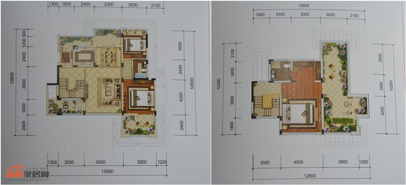 2期165㎡B9户型户型图