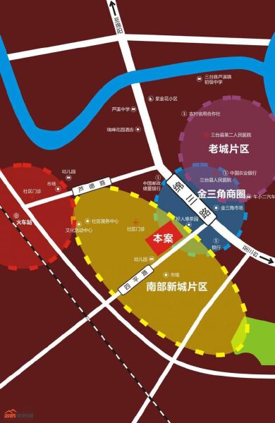 区位图