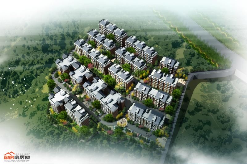 龙门金科岚院效果图