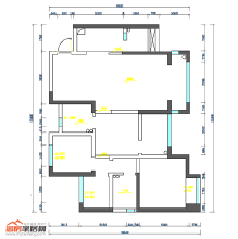 1958二期103平米户型现代简约装修案例分享