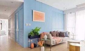 简约利落的浪漫  89㎡法式装修案例分享