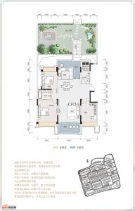 溪涪和院B2户型130.84-131.2㎡