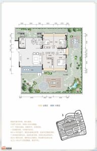 溪涪和院D1户型166.13-166.53㎡