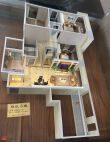 恒跃名城B1户型4室2厅3卫