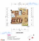 三多新时代A户型3室2厅2卫
