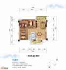 三多新时代B户型3室2厅1卫_