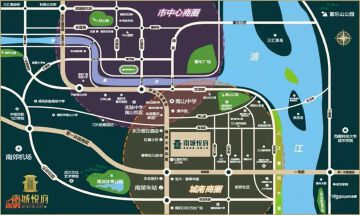 南城悦府区位图
