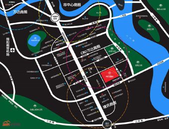 中恒翰林府区位图