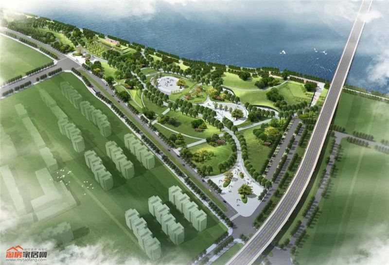 绵阳城区将新建一座10万方滨水公园 规划三个带状景观功能区