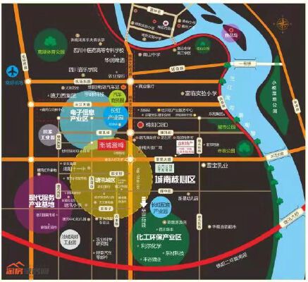 南城誉峰区位图
