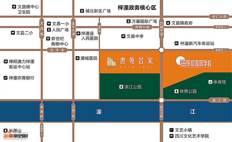 东润书苑名家区位图