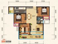 南城誉峰A4户型图