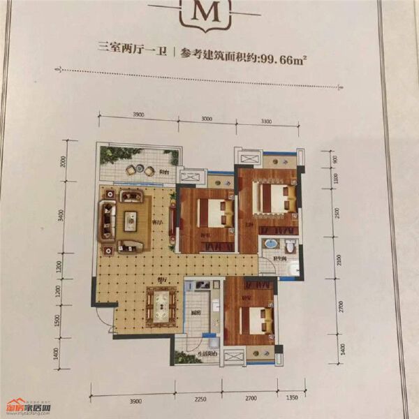 M户型图
