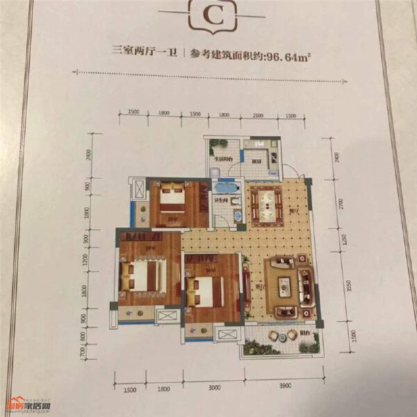 C户型图