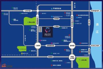 润森金座区位图